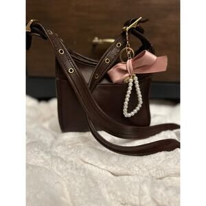 Vintage Coach 9997 Medium Hobo Shoulder Bag — Mahogany